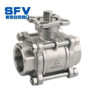 高平台内螺纹球阀