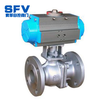 气动日标高平台球阀